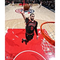 Zach LaVine Chicago Bulls Unsigned Dunking Photograph