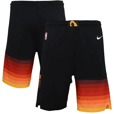 Youth Nike Black Utah Jazz 2021/22 City Edition Swingman Shorts