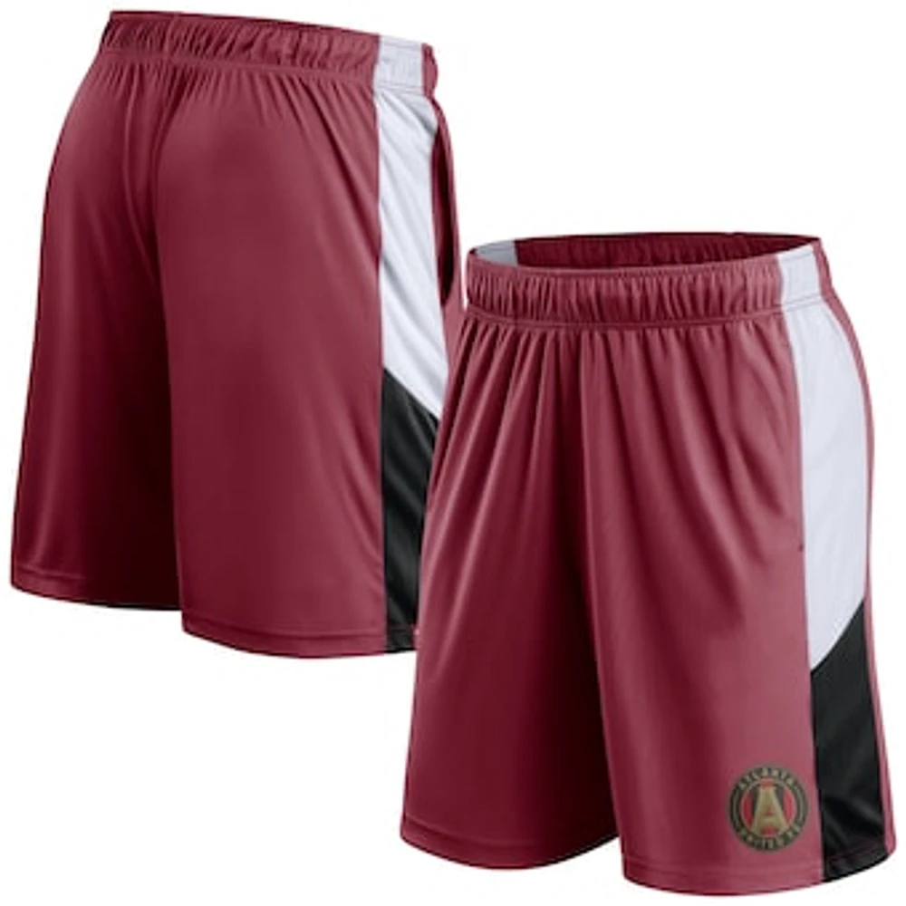 Men's Fanatics Red Atlanta United FC Prep Squad Shorts