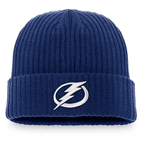 Men's Fanatics Blue Tampa Bay Lightning Core Primary Logo Cuffed Knit Hat