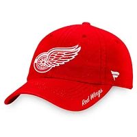 Women's Fanatics Red Detroit Red Wings Core Primary Logo Adjustable Hat