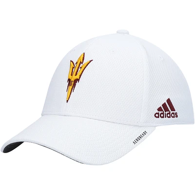 Men's adidas Arizona State Sun Devils 2021 Sideline Coaches AEROREADY Flex Hat