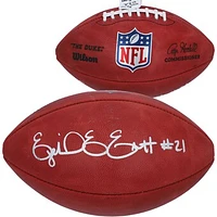 Ezekiel Elliott Dallas Cowboys Autographed Duke Game Football