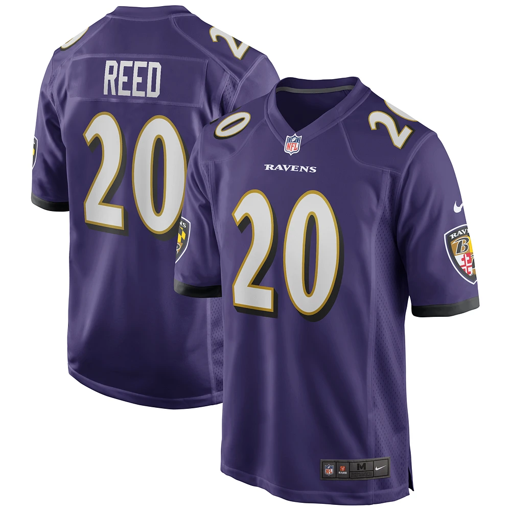 Men's Nike Ed Reed Baltimore Ravens Game Retired Player Jersey