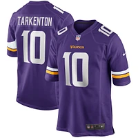 Men's Nike Fran Tarkenton Purple Minnesota Vikings Game Retired Player Jersey