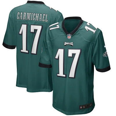 Men's Nike Harold Carmichael Midnight Green Philadelphia Eagles Game Retired Player Jersey