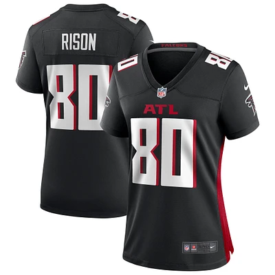 Women's Nike Andre Rison Black Atlanta Falcons Game Retired Player Jersey