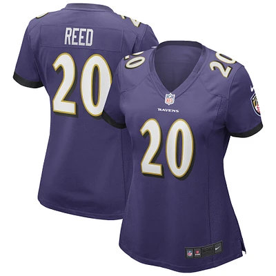 Women's Nike Ed Reed Purple Baltimore Ravens Game Retired Player Jersey