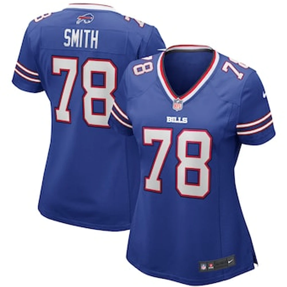 Women's Nike Bruce Smith Royal Buffalo Bills Game Retired Player Jersey