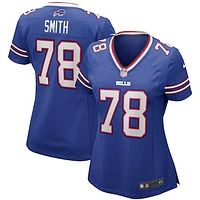 Women's Nike Bruce Smith Royal Buffalo Bills Game Retired Player Jersey