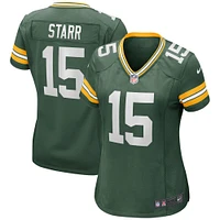 Women's Nike Bart Starr Green Bay Packers Game Retired Player Jersey