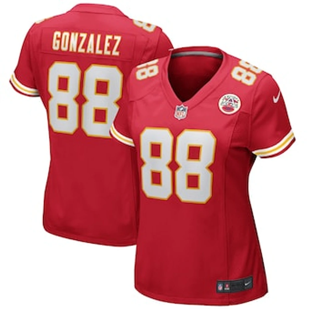 Women's Nike Tony Gonzalez Red Kansas City Chiefs Game Retired Player Jersey