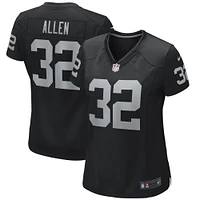 Women's Nike Marcus Allen Black Las Vegas Raiders Game Retired Player Jersey