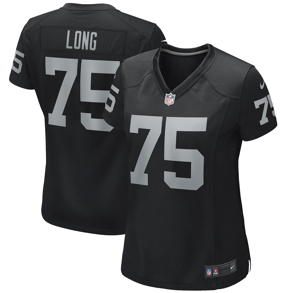 Women's Nike Howie Long Black Las Vegas Raiders Game Retired Player Jersey