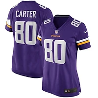 Women's Nike Cris Carter Purple Minnesota Vikings Game Retired Player Jersey