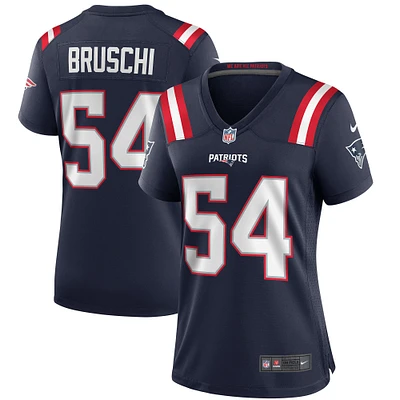 Women's Nike Tedy Bruschi Navy New England Patriots Game Retired Player Jersey