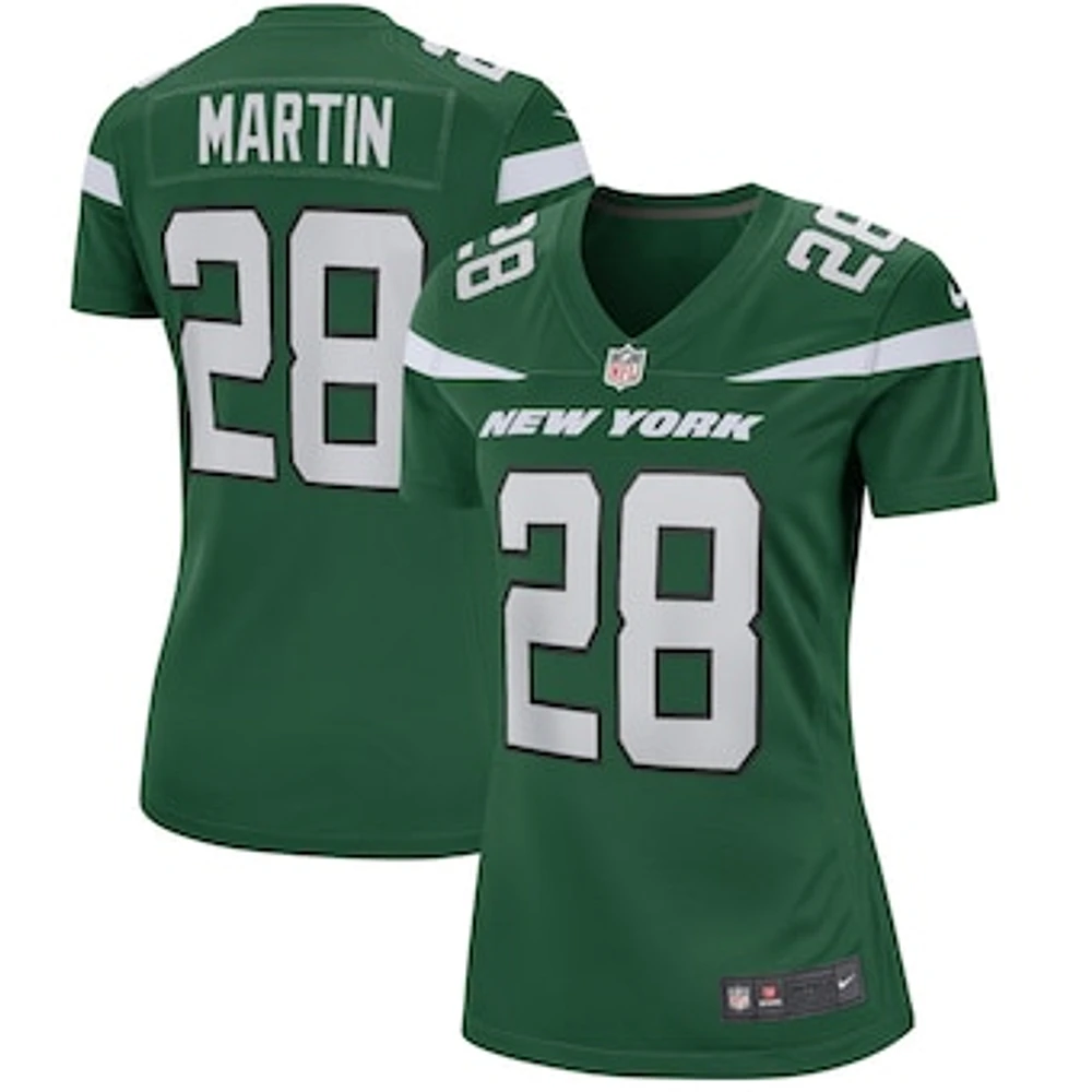 Women's Nike Curtis Martin Gotham Green New York Jets Game Retired Player Jersey