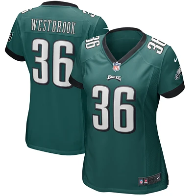 Women's Nike Brian Westbrook Midnight Green Philadelphia Eagles Game Retired Player Jersey