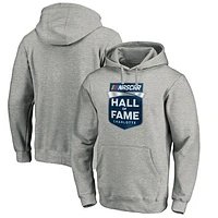 Men's Heather Gray NASCAR Hall of Fame Pullover Hoodie