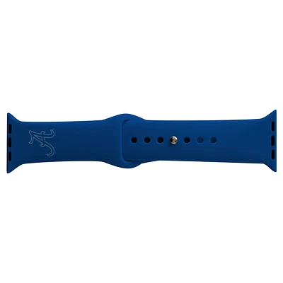 Navy Alabama Crimson Tide 38-40mm Color Apple Watch Wrist Band