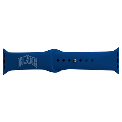 Navy Ohio State Buckeyes 38-40mm Color Apple Watch Wrist Band