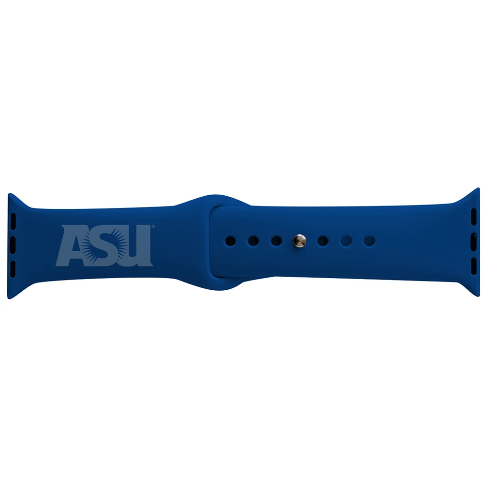 Navy Arizona State Sun Devils 42-44mm Color Apple Watch Wrist Band