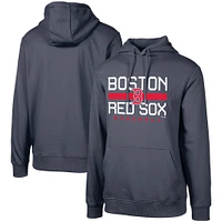 Men's Levelwear Navy Boston Red Sox Podium - Pullover Hoodie