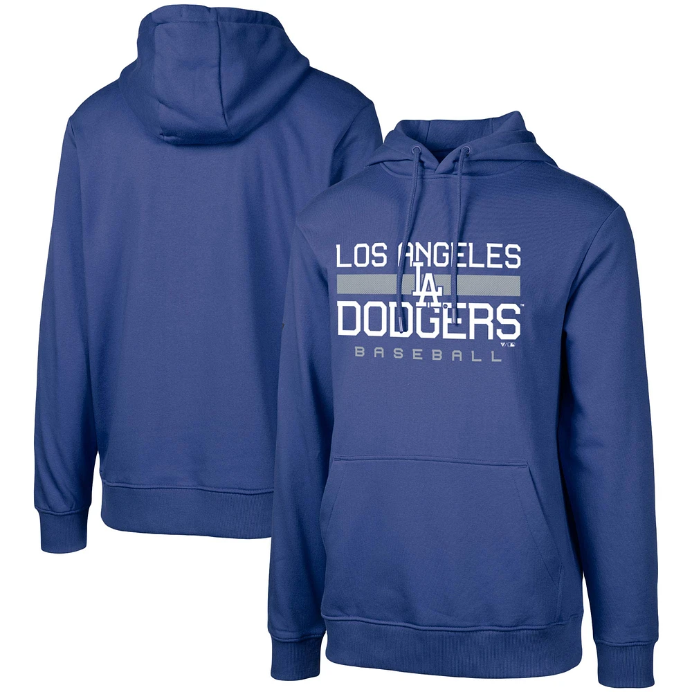 Men's Levelwear Royal Los Angeles Dodgers Podium - Pullover Hoodie