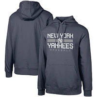 Men's Levelwear Navy New York Yankees Podium - Pullover Hoodie