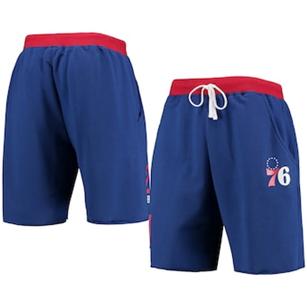 Men's Joel Embiid Royal Philadelphia 76ers Name & Number Shorts