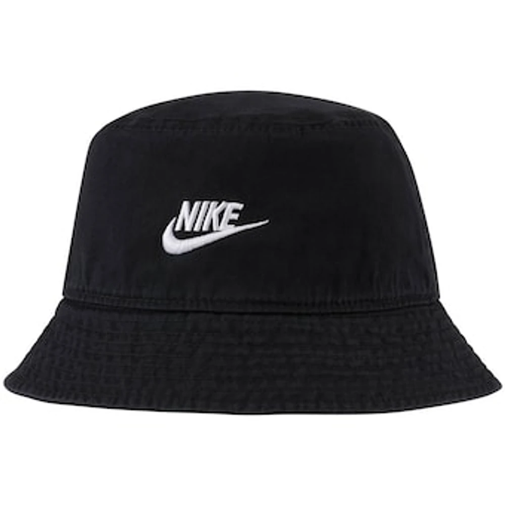 Men's Nike Black Futura Washed Bucket - Hat