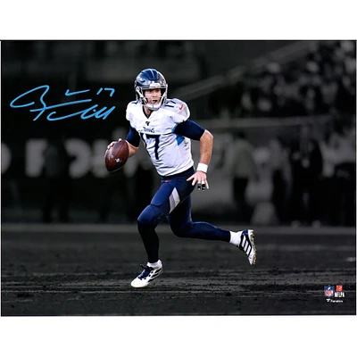 Ryan Tannehill Tennessee Titans Autographed 11" x 14" Spotlight Photograph