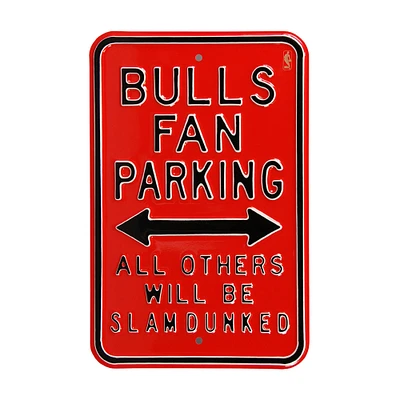 Chicago Bulls Steel Parking Street Sign