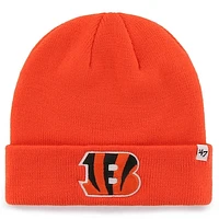 Men's '47 Orange Cincinnati Bengals Secondary Basic Cuffed Knit Hat