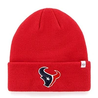 Men's '47 Red Houston Texans Secondary Basic Cuffed Knit Hat