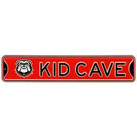 Georgia Bulldogs 16'' Kid Cave Mini Steel Street Sign