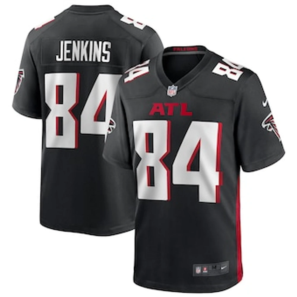 Men's Nike Alfred Jenkins Black Atlanta Falcons Game Retired Player Jersey