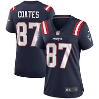 Women's Nike Ben Coates Navy New England Patriots Game Retired Player Jersey