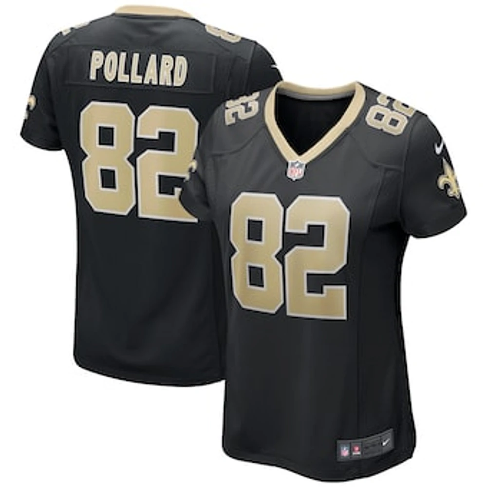 Women's Nike Bob Pollard Black New Orleans Saints Game Retired Player Jersey