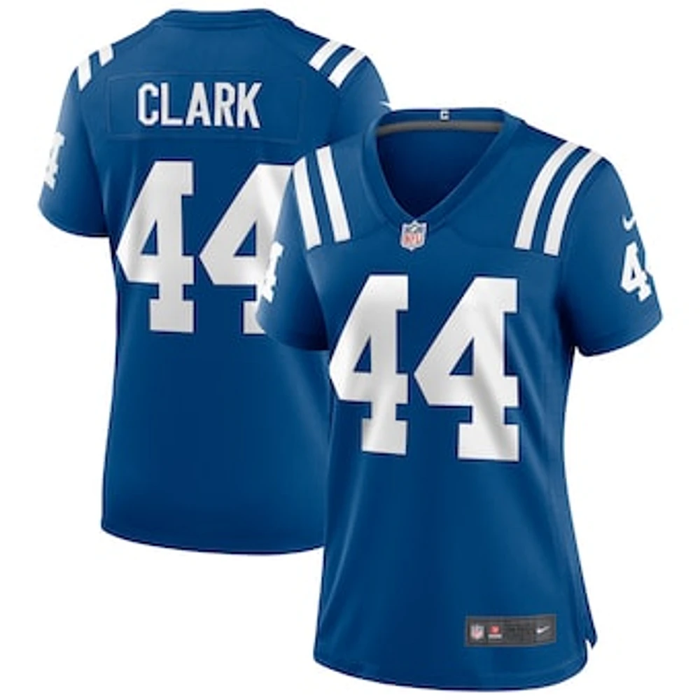 Women's Nike Dallas Clark Royal Indianapolis Colts Game Retired Player Jersey