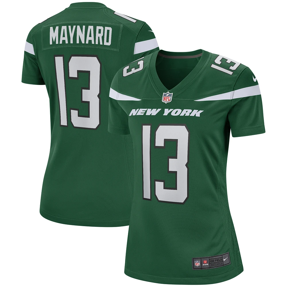 Women's Nike Don Maynard Gotham Green New York Jets Game Retired Player Jersey