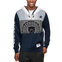 Men's Tommy Hilfiger Navy/Gray Dallas Cowboys Pinnacle Pullover Hoodie