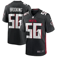 Men's Nike Keith Brooking Black Atlanta Falcons Game Retired Player Jersey