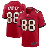 Men's Nike Mark Carrier Red Tampa Bay Buccaneers Game Retired Player Jersey