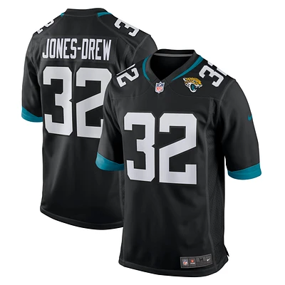 Men's Nike Maurice Jones-Drew Black Jacksonville Jaguars Game Retired Player Jersey