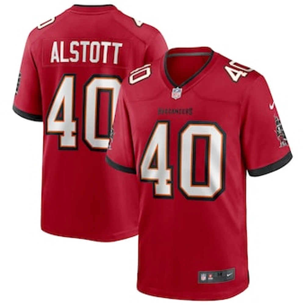 Men's Nike Mike Alstott Red Tampa Bay Buccaneers Retired Player Game Jersey