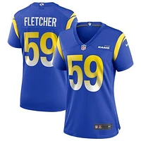 Women's Nike London Fletcher Royal Los Angeles Rams Game Retired Player Jersey