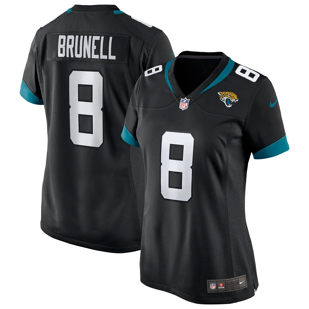 Women's Nike Mark Brunell Black Jacksonville Jaguars Game Retired Player Jersey