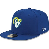 Men's New Era Royal Los Angeles Rams Omaha 59FIFTY Fitted Hat