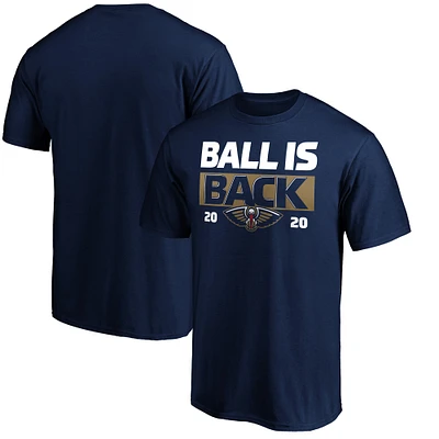 Men's Navy New Orleans Pelicans Ball Is Back T-Shirt